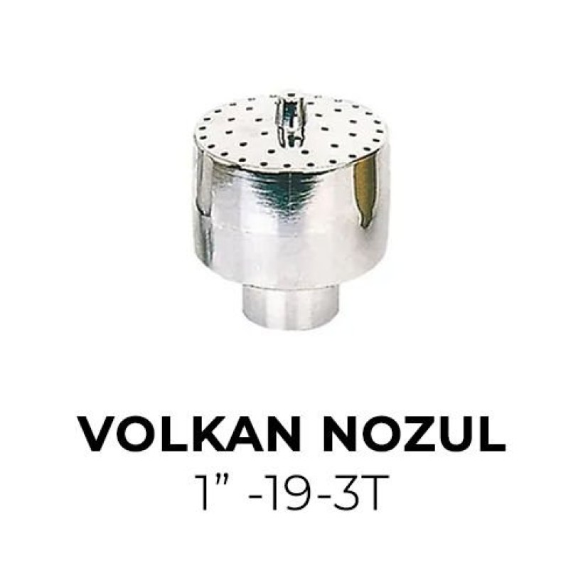 Volkan Nozul Paslanmaz Çelik 1” -19-3T