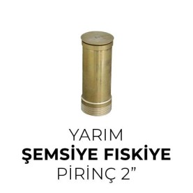 Yarım Şemsiye Fıskiye Pirinç 2”