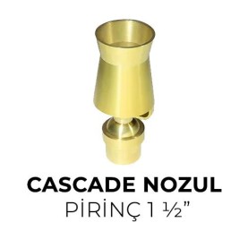 Cascade Nozul Pirinç 1 ½”