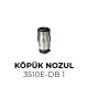 Köpük Nozul Paslanmaz Çelik 3510E-DB 1”