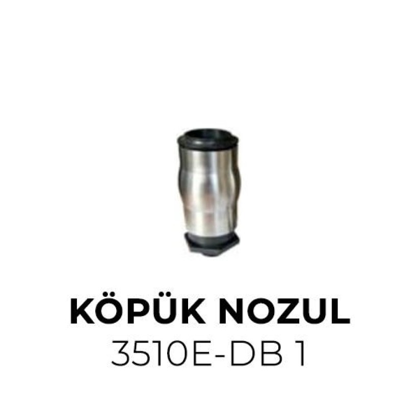 Köpük Nozul Paslanmaz Çelik 3510E-DB 1”