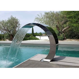 304 Krom Midi Kobra Su Perdesi 500x600mm