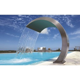 316 Krom Mini Kobra Su Perdesi 350x450mm