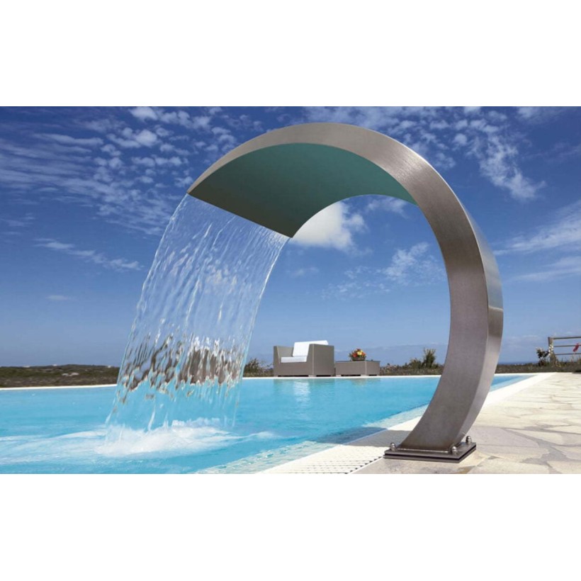 316 Krom Midi Kobra Su Perdesi 500x600mm