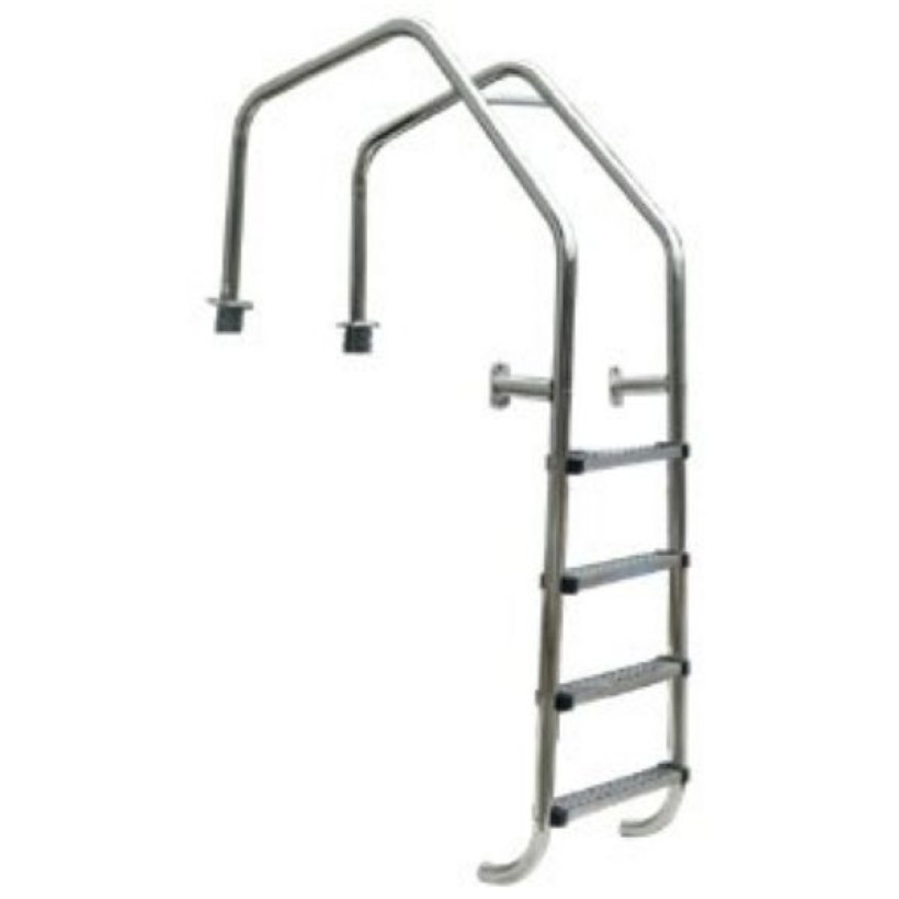 Açık Tip Flanş Bağlantılı 3 Basamaklı (AISI 304) Havuz Merdiveni