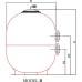 1400 mm Polyester Havuz Kum Filtresi