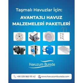 Taşmalı Havuz Yapım Seti (50 Ton)