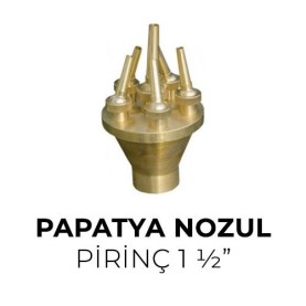 Papatya Nozul Pirinç - 1 ½”